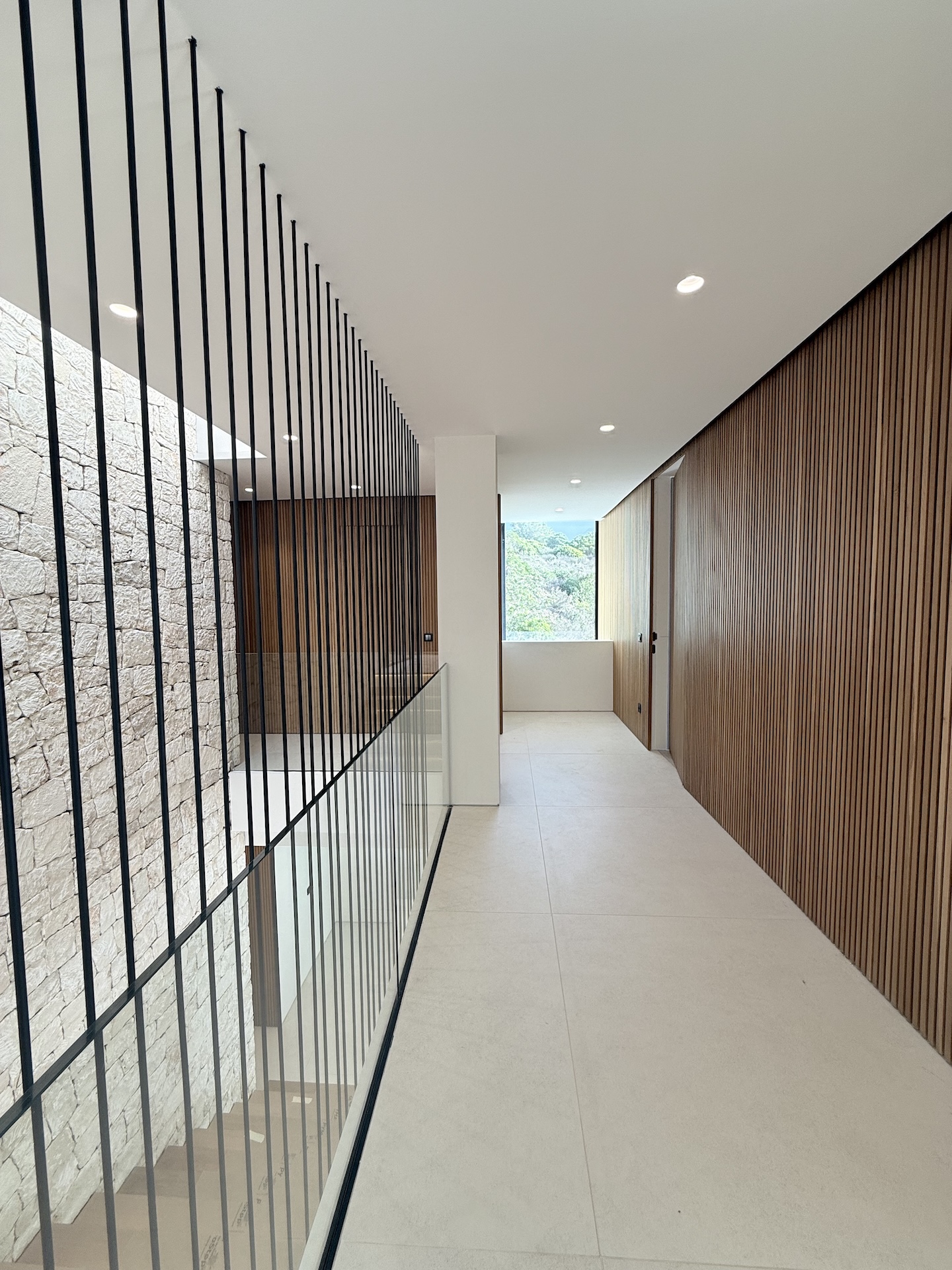 Resa Estates Can Furnet Ibiza te koop sale modern villa sea dalt villa views  hallway.jpeg